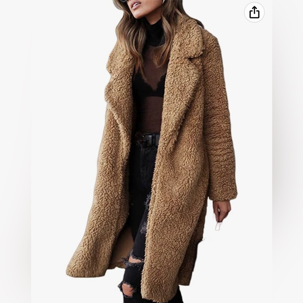 Brown Teddy Coat